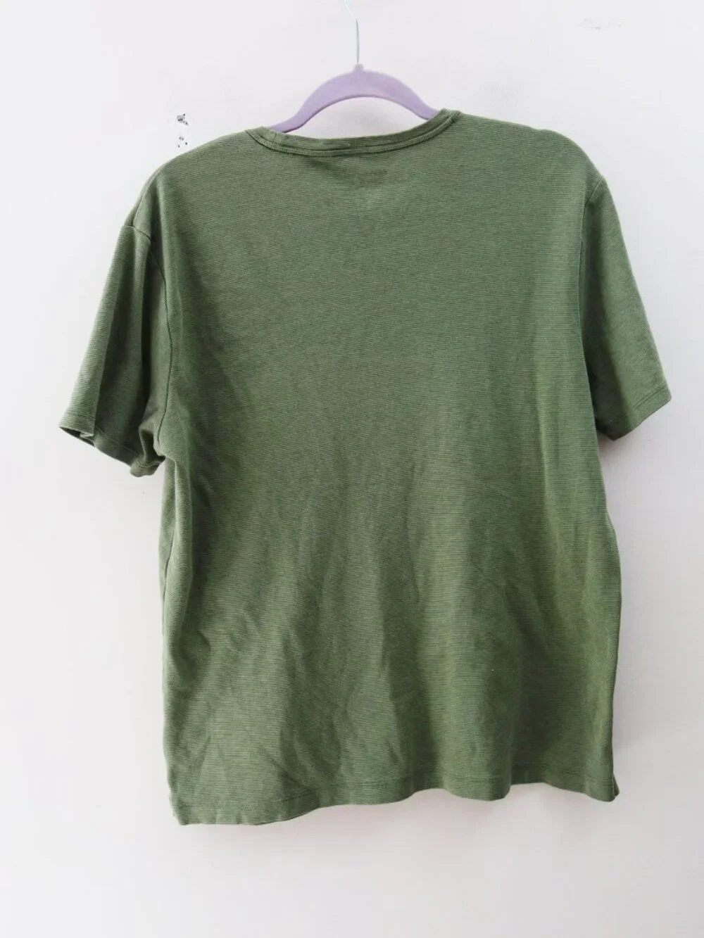 Banana Republic Men's Luxe Touch Performance Tee 100% Cotton Green (XL) NWOT!